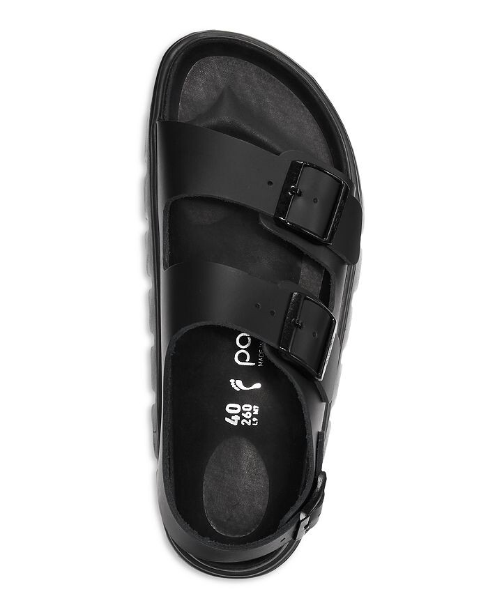Женские сандалии Milano на толстой подошве с ремешком на пятке Birkenstock — фото 3