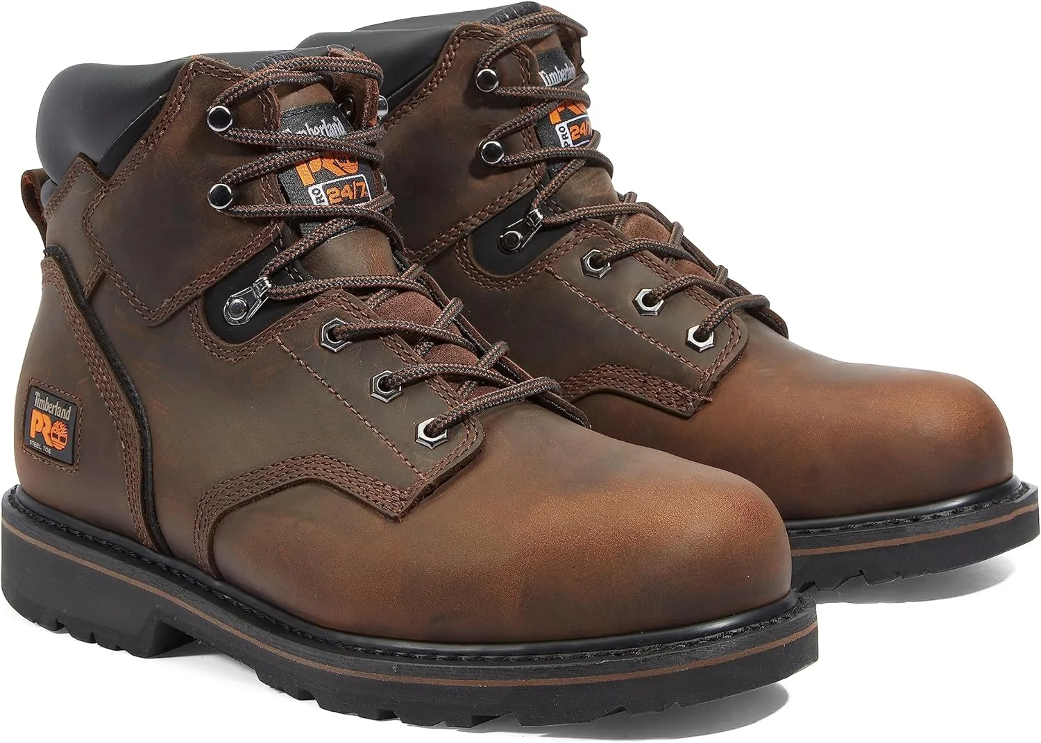 Строительные ботинки Timberland PRO мужские Pit Boss, коричневый — фото 2