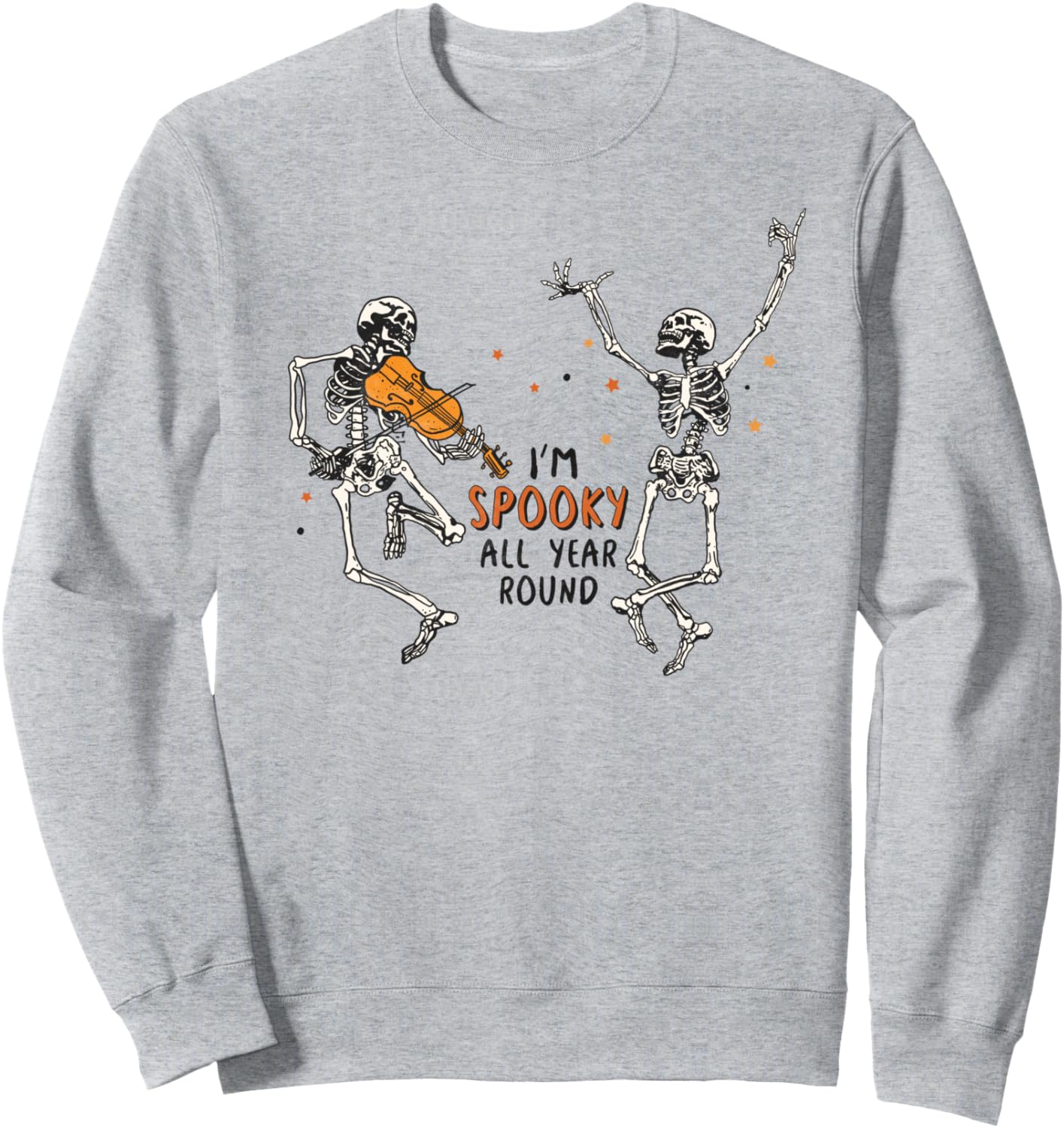 

Страшный и забавный костюм для вечеринки на Хэллоуин: толстовка с танцующим скелетом Halloween Kostume, Tshirts Fur Damen Herren Kinder, серый