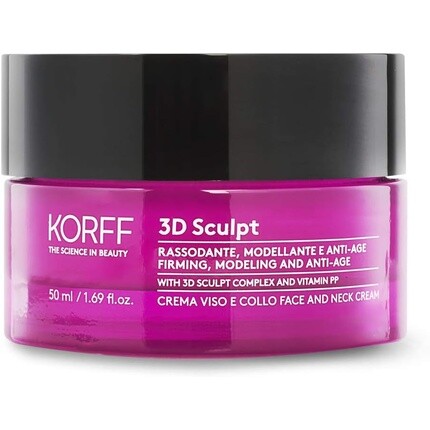 

KORFF 3D Sculpt Крем против морщин для лица и шеи 50 мл, Розовый, KORFF 3D Sculpt Крем против морщин для лица и шеи 50 мл