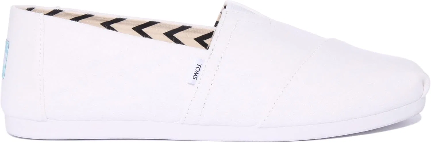 Лоферы женские TOMS Classic, белый — фото 3
