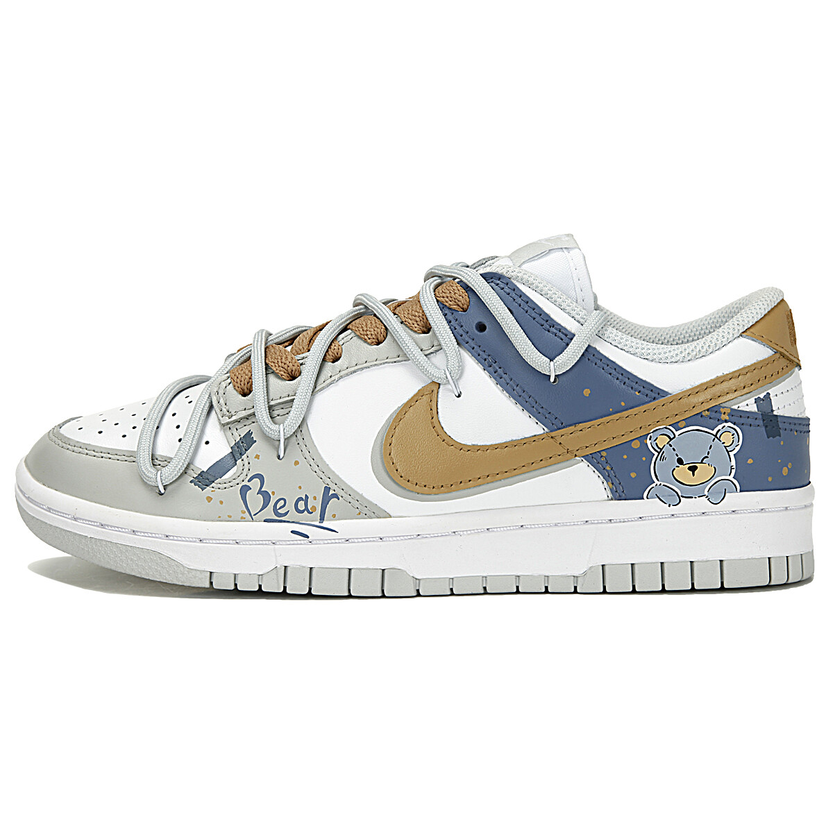 

Женские кроссовки для скейтбординга Nike Dunk, Gray/Blue