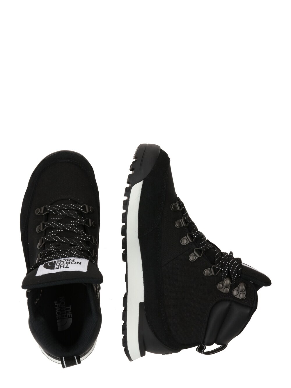 Женские ботинки The North Face Back to Berkeley IV из кожи и текстиля, черный — фото 2