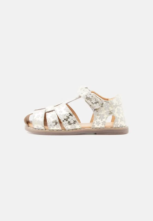 Кожаные сандалии золотистого цвета Friboo, Gold-Coloured