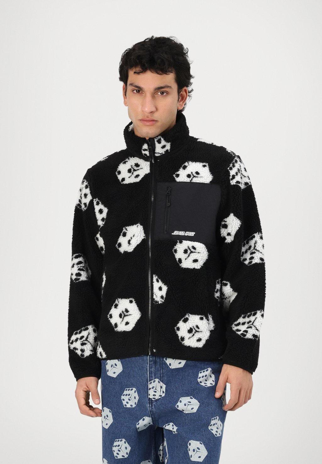 

Флисовая куртка FREESTYLE JACKET UNISEX Santa Cruz, черный