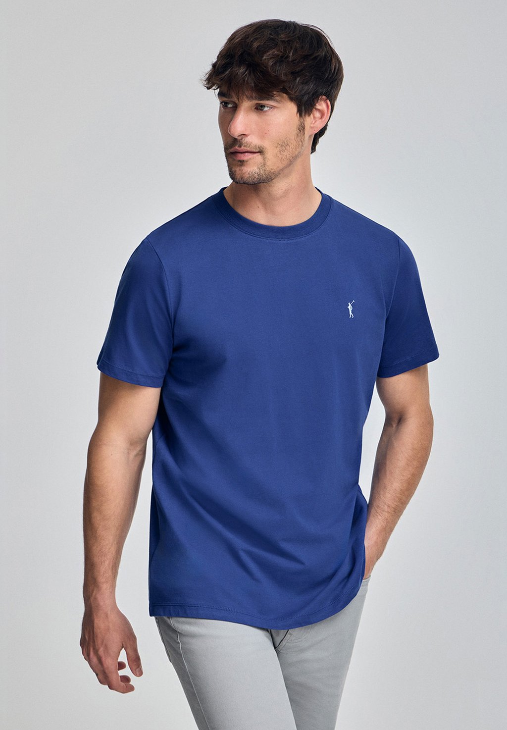 

Базовая футболка SHORT SLEEVE CREWNECK RIGBY GO Polo Club, синий