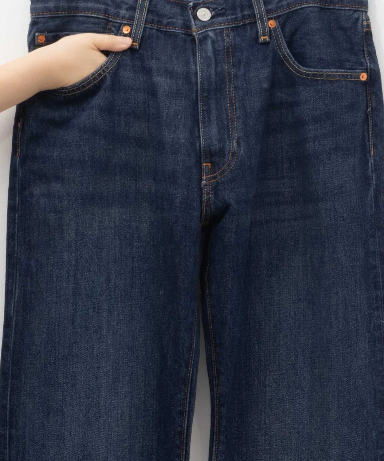 Джинсы прямого кроя Levi's 555 RELAXED STRAIGHT UP THE SCORE, темно-синий — фото 4