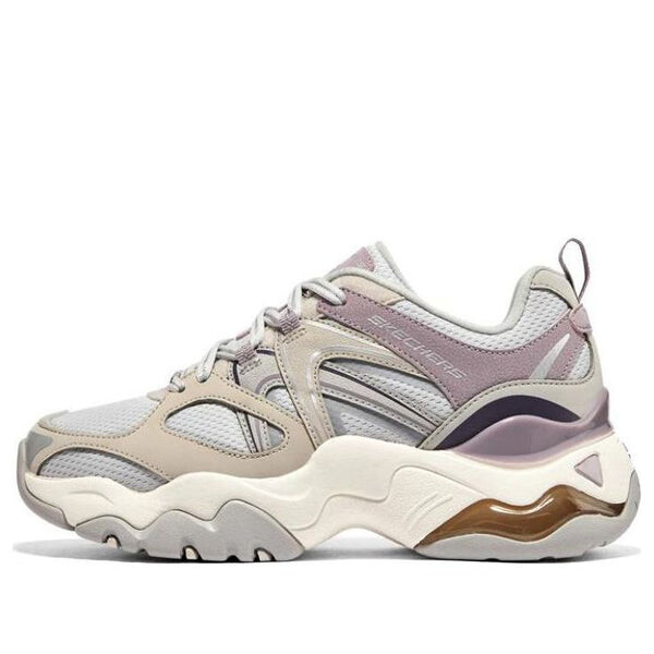 

Кроссовки dlites 3.0 air sneakers 'grey purple beige' Skechers, серый