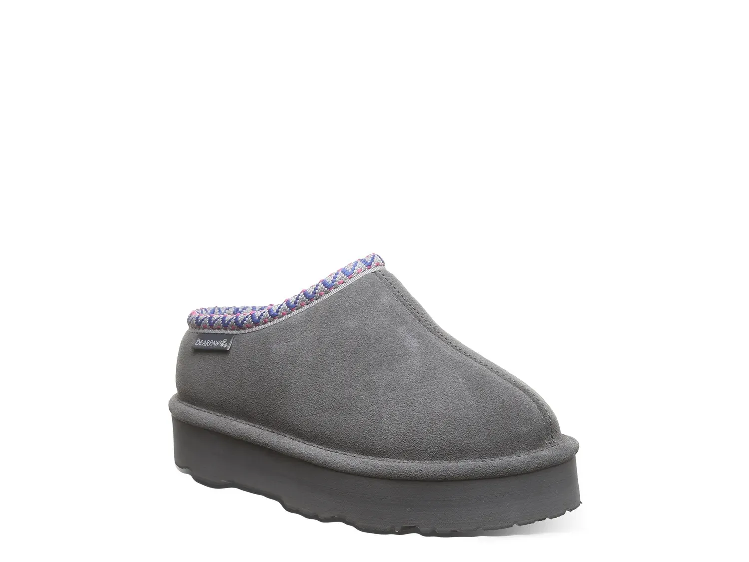 

Тапочки Bearpaw Martis II Platform Slipper - детские, угольно-серые
