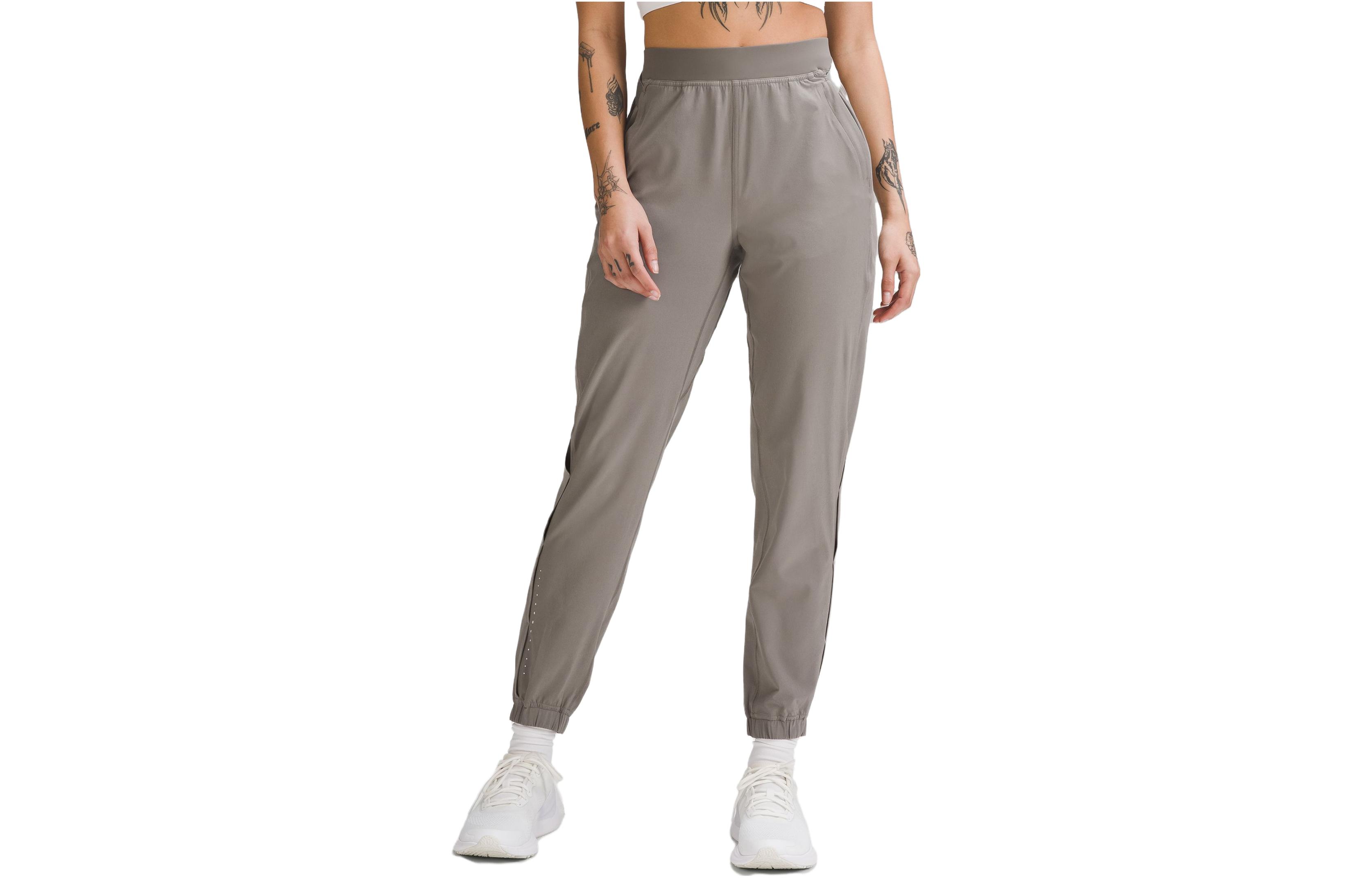 

Трикотажные спортивные брюки женские Lululemon, Carbon Dust