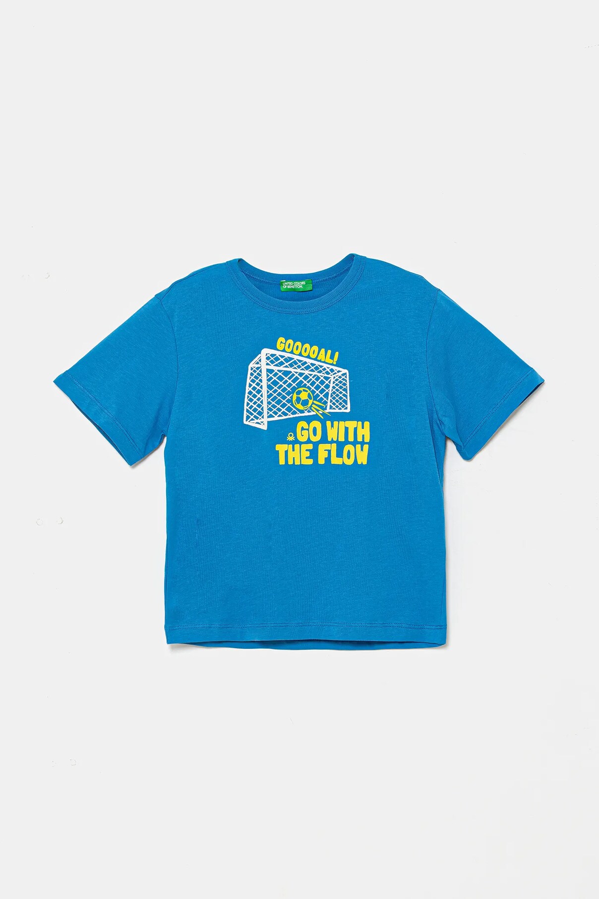 

Футболка из хлопка для детей United Colors Of Benetton, синий