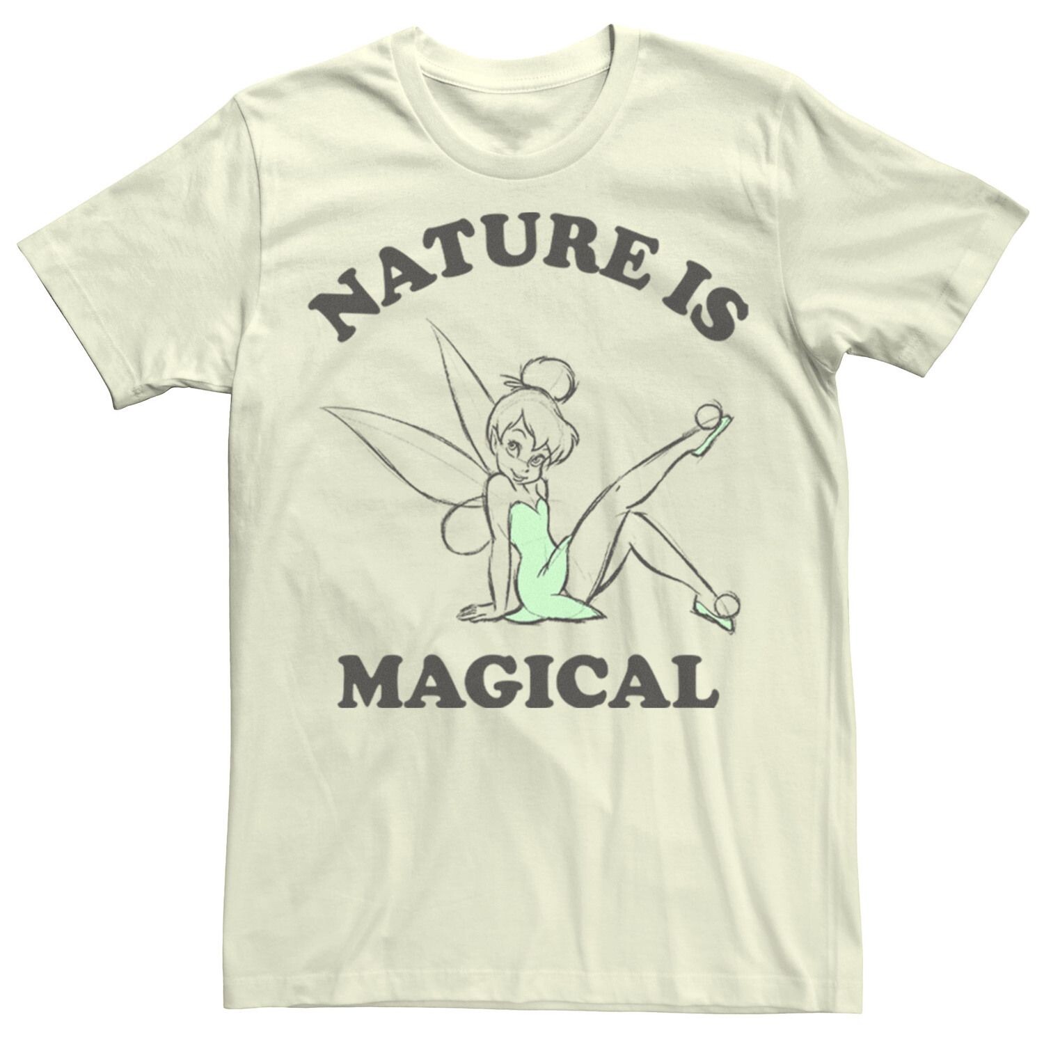 

Мужская футболка Disney Tinkerbell Nature Is Magic Line Art