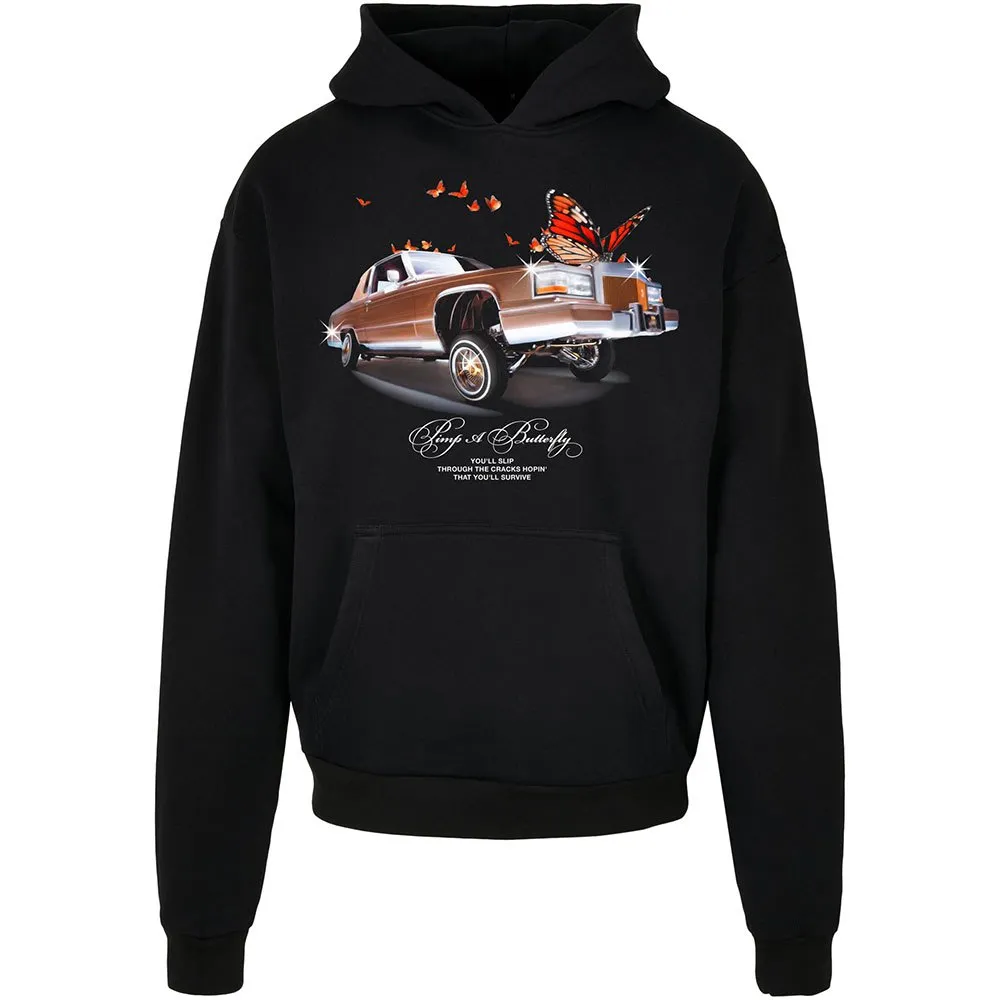 

Худи Mister Tee Pimp A Butterfly Heavy Oversize, черный