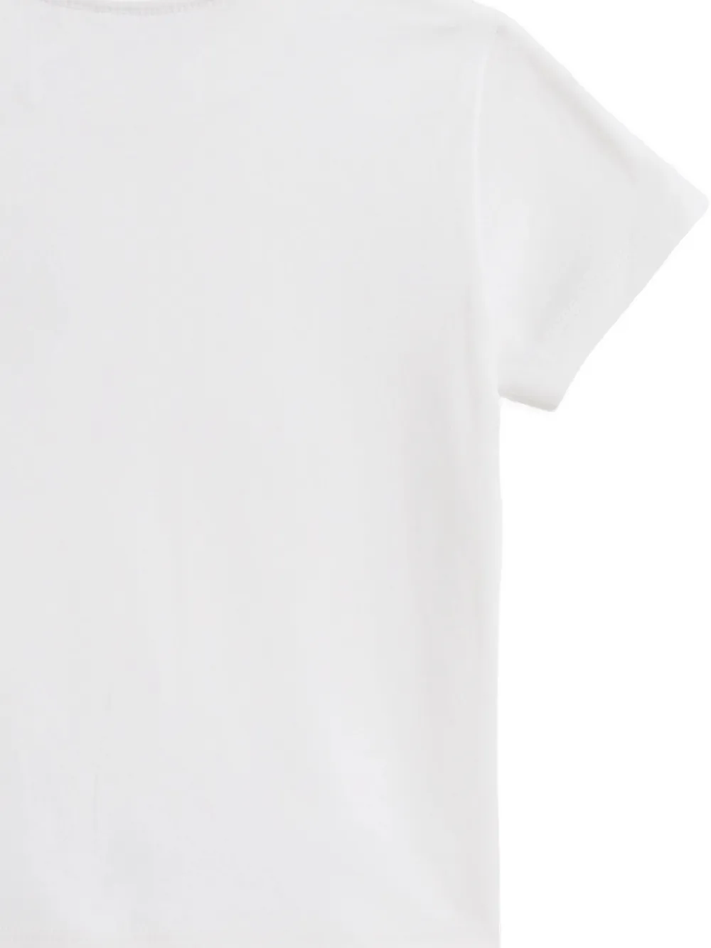 Футболка с вышивкой Polo Ralph Lauren Kids, белый — фото 3