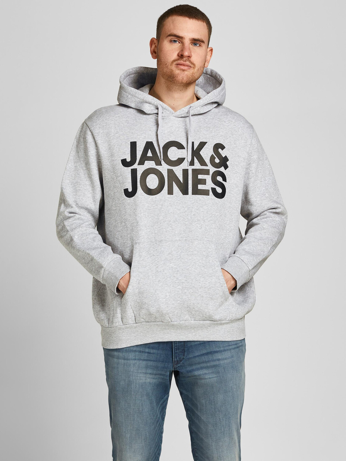 

Толстовка Jack & Jones Hoodie, серый