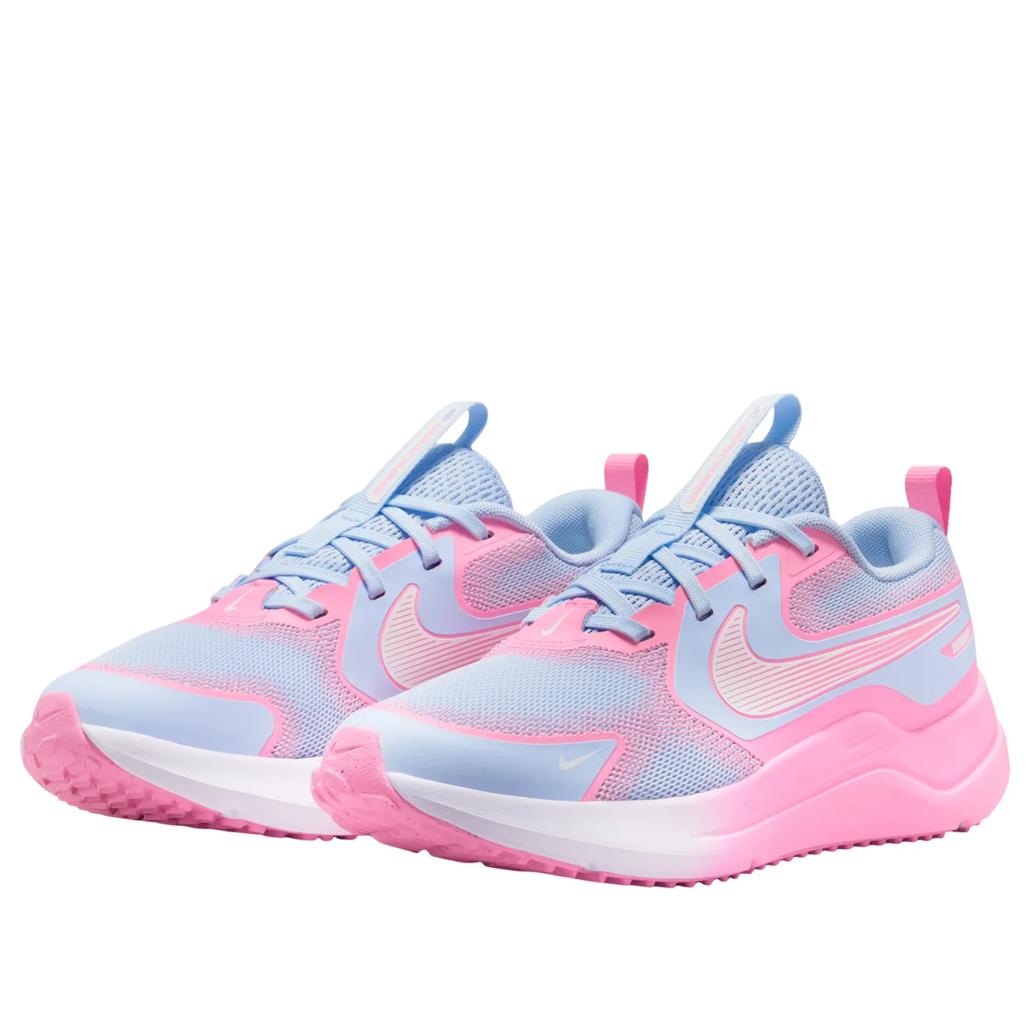 Кроссовки (GS) Nike Cosmic Runner 'Hydrogen Blue Pink Glow White' — фото 4