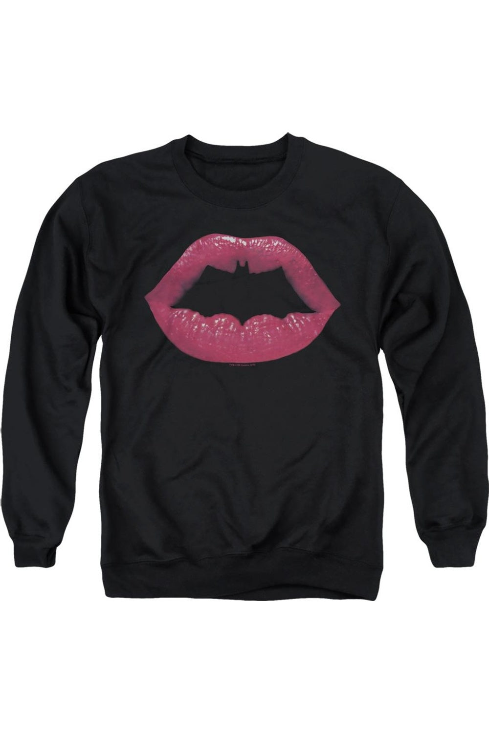 

Толстовка Batman Bat Kiss для взрослых с круглым вырезом Gildan, черный