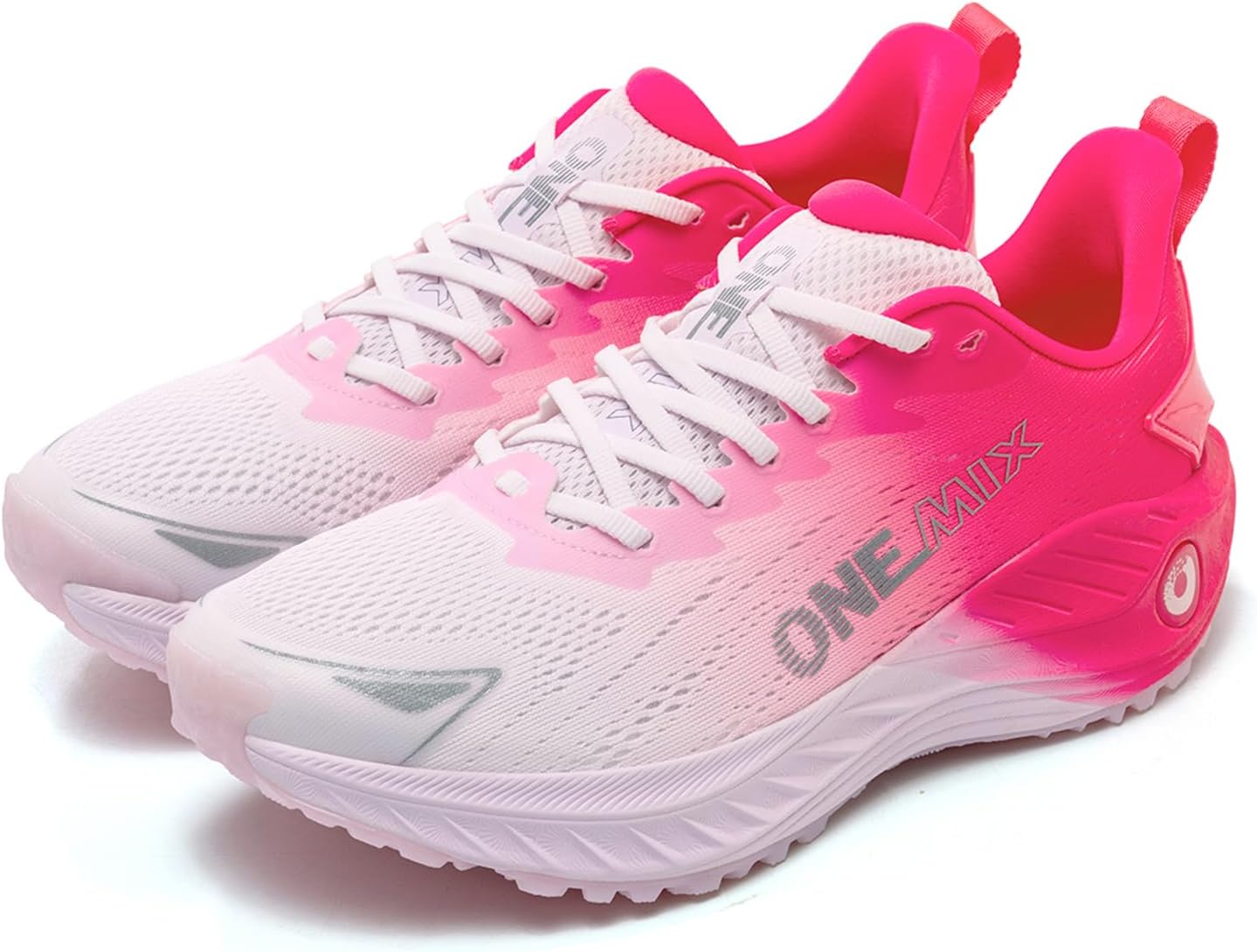 

Кроссовки ONEMIX для бега, нескользящие мужские кроссовки, прочные кроссовки, тennис, прогулки, дорожный бег, спортивная обувь - идеально подходят для сферы общественного питания, здравоохранения и гостиничного бизнеса, розовый