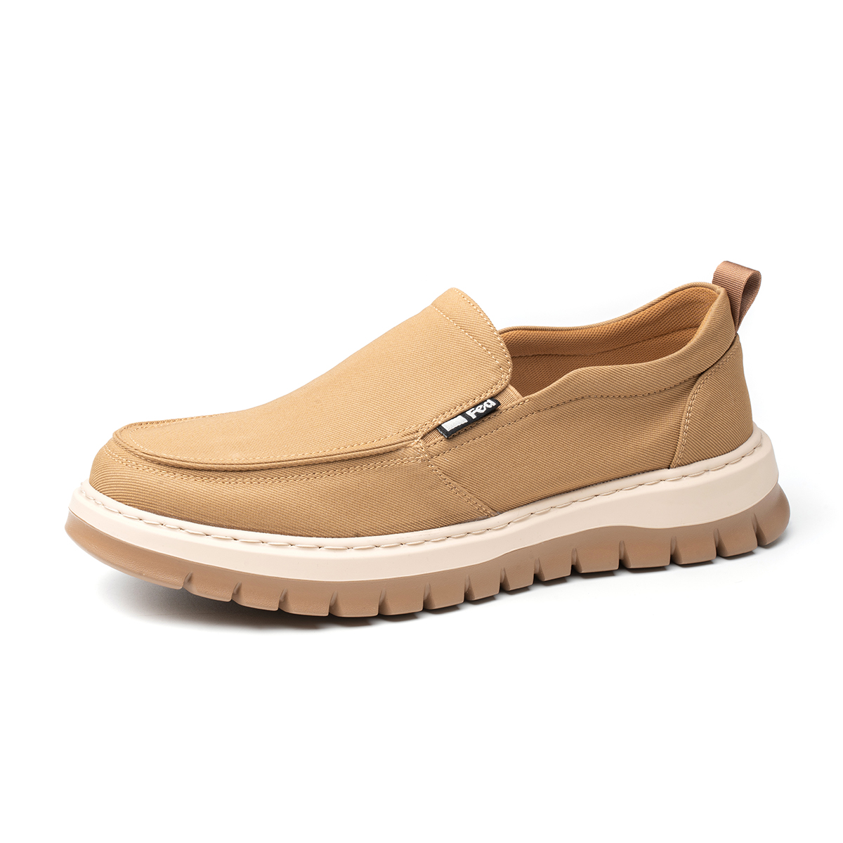 FED Мужские повседневные кроссовки Low Top желтые, цвет Yellow — фото 2
