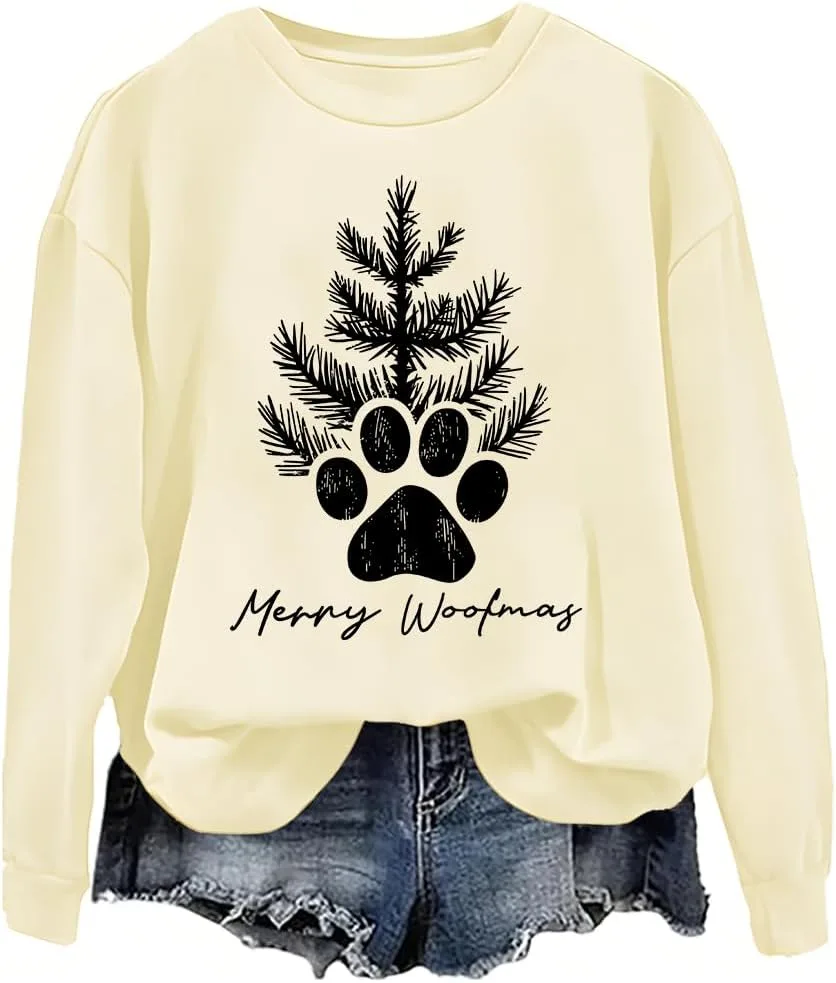 

Свитшот Merry Woofmas NACJOM