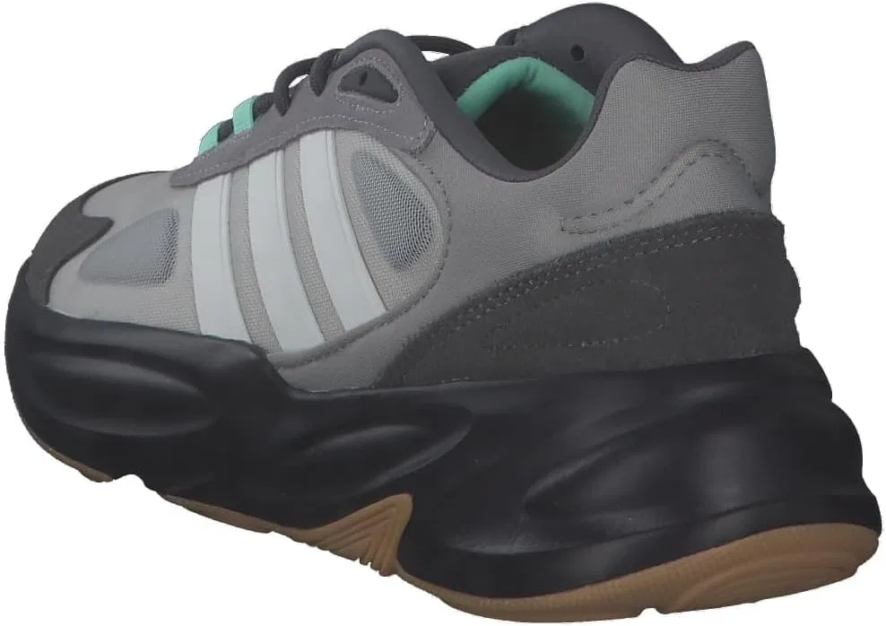 Мужские кроссовки Ozelle Adidas, Grey One Core White Pulse Mint — фото 4