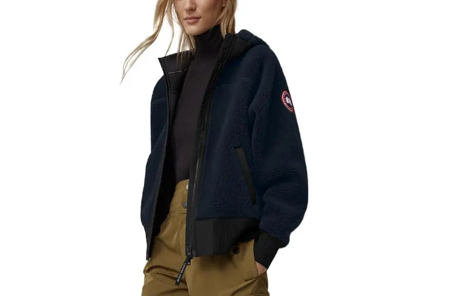 Куртка Simcoe Series женская синяя Canada Goose — фото 2