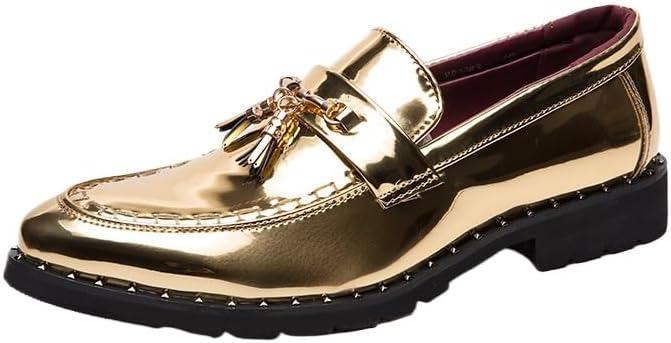 

Мужские кожаные лоферы-слипоны мокасины из замши, легкие и дышащие стильные мужские лоферы Hhhchpm, золотой