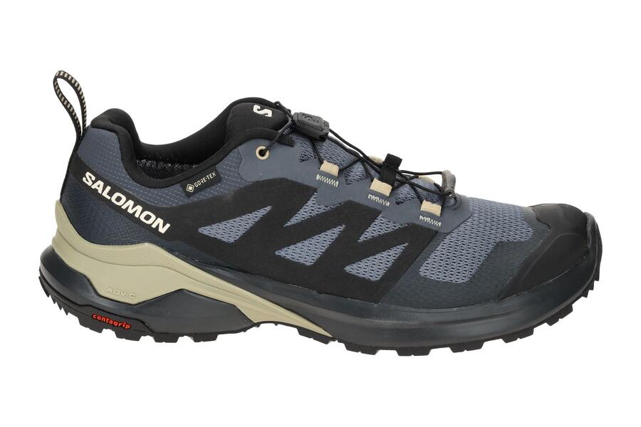 Кроссовки Salomon X Adventure GTX сине-чёрные GORE-TEX 475260 — фото 2