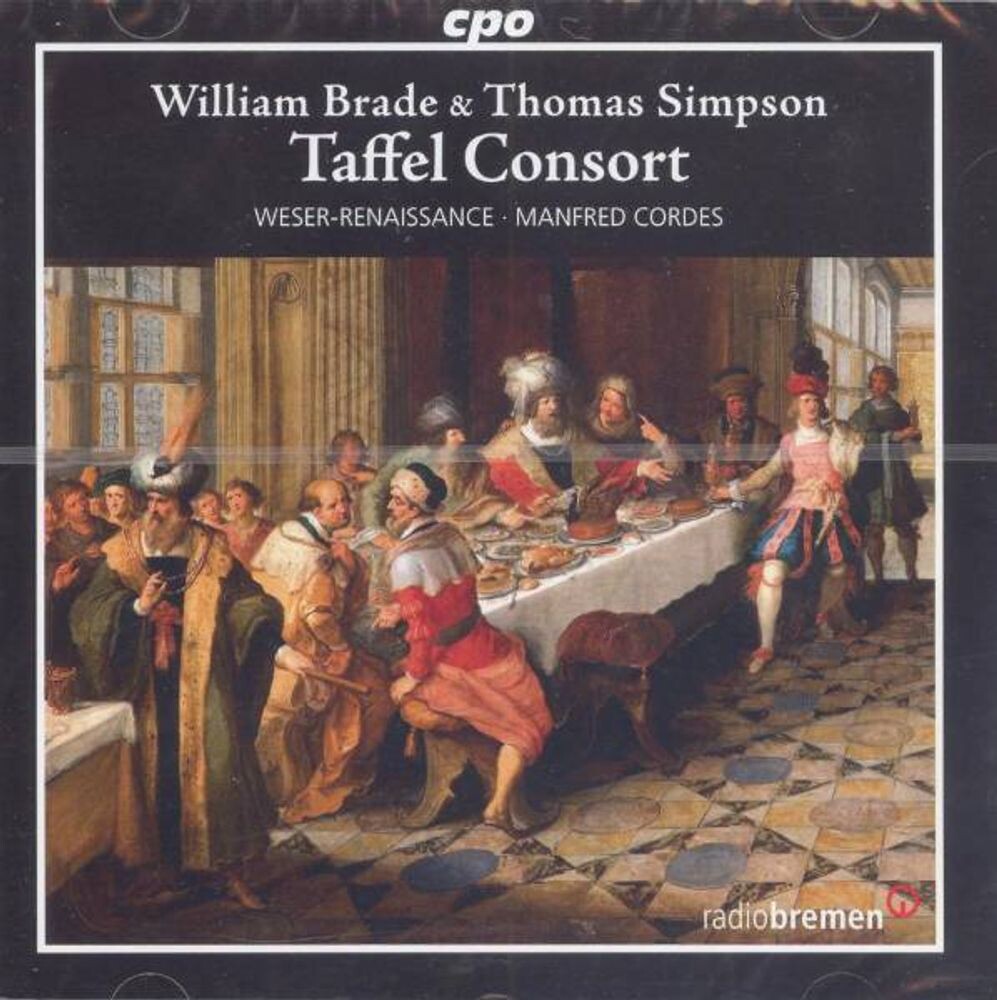 

Диск CD Taffel Consort: Instrumental Works by Thomas Simpson & William Brade [Import] - William Brade, Thomas Simpson, Manfred Cordes, Ensemble Weser-Renaissance Bremen