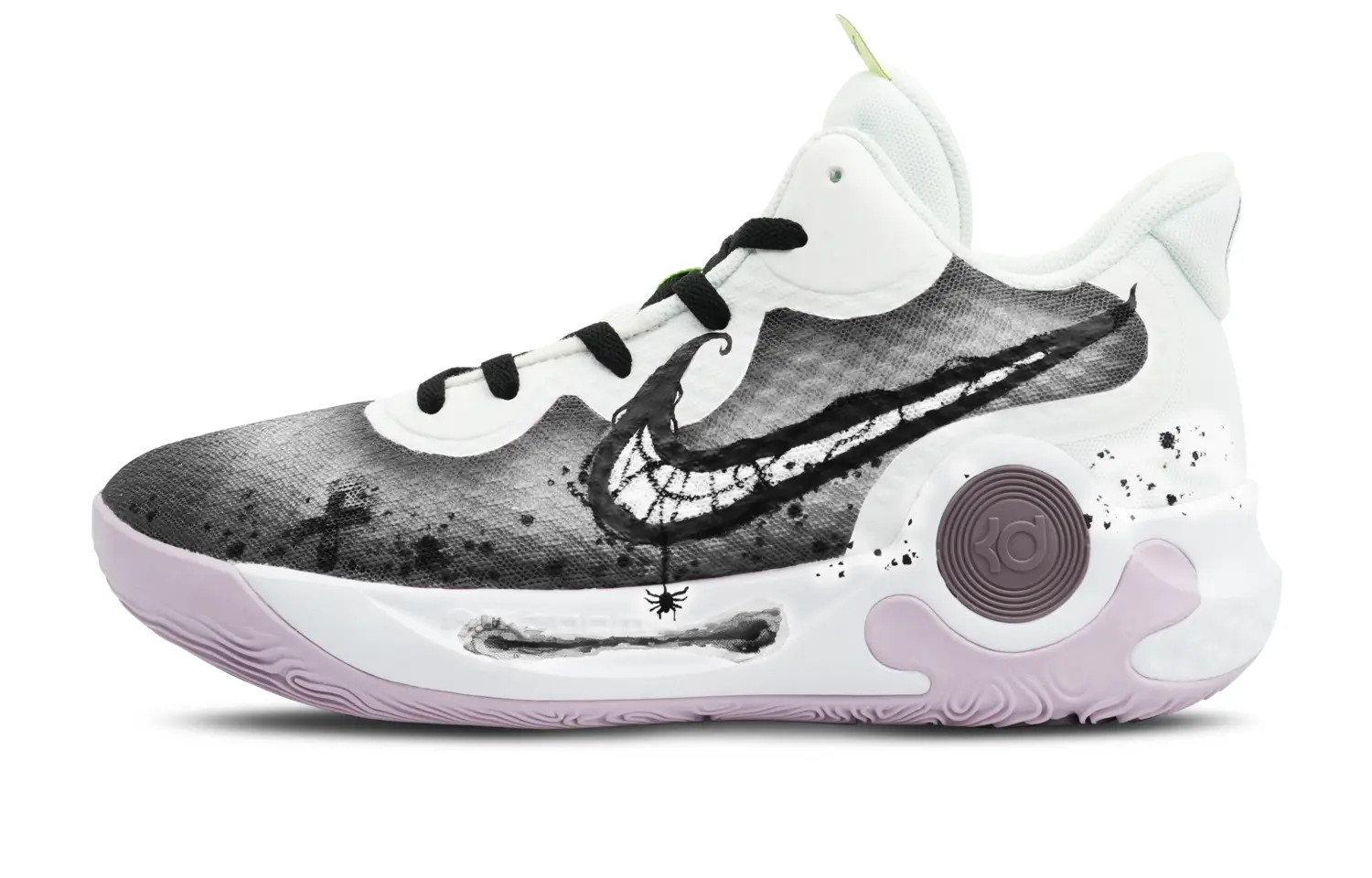 

Баскетбольные кроссовки KD Trey 5 IX унисекс средней высоты, черные/белые Nike