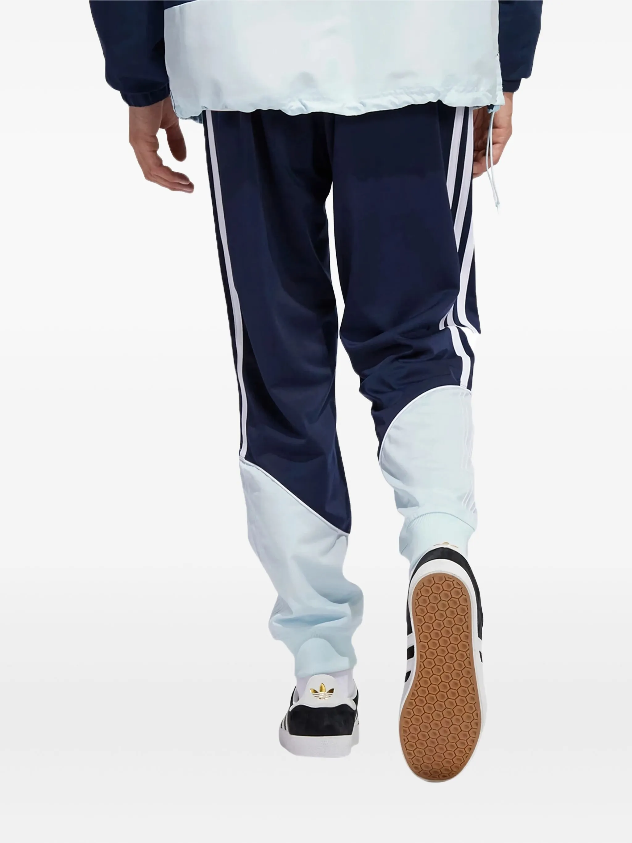 Спортивные брюки со вставками Adidas, синий — фото 2