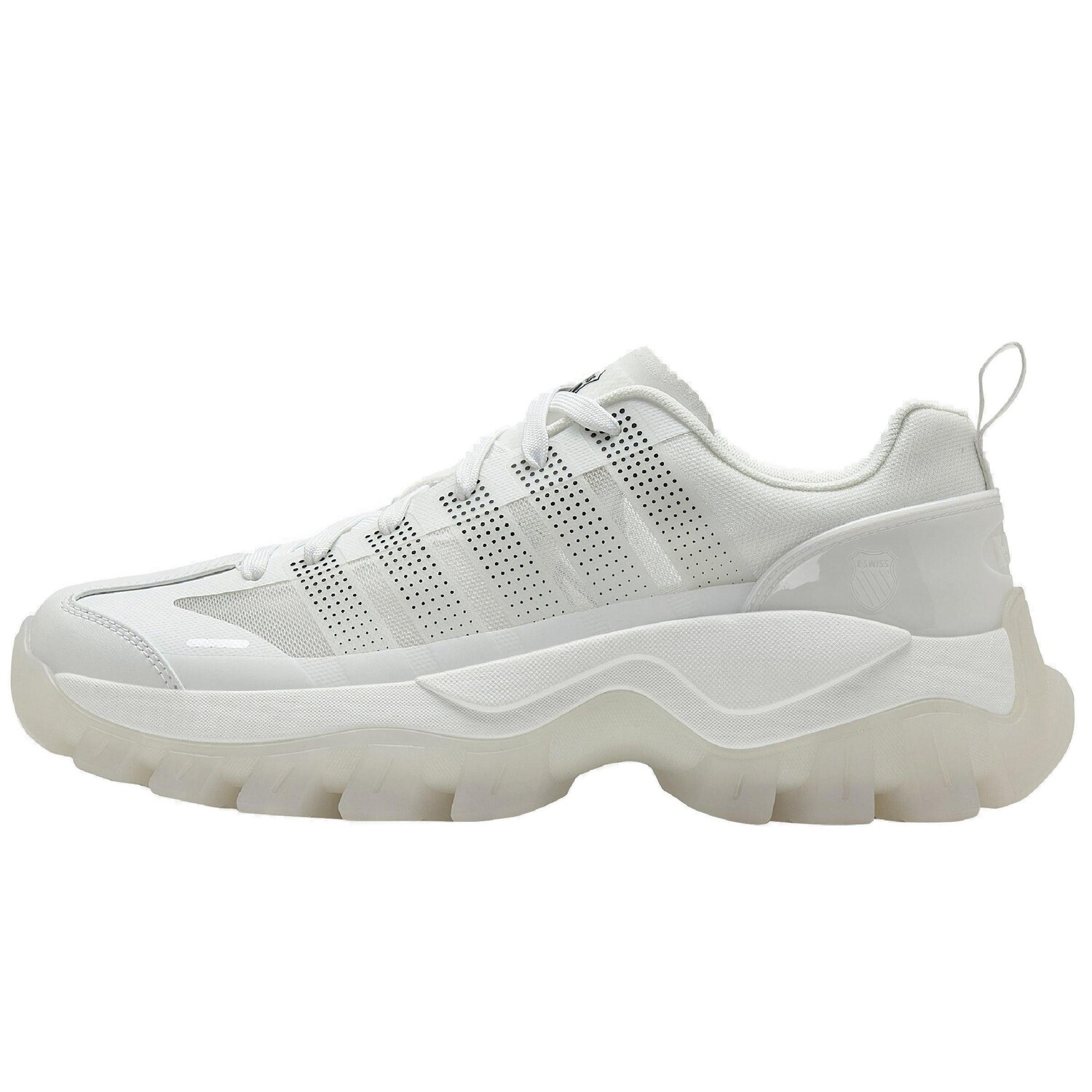 

Кроссовки мужские Lifestyle Shoes Men Low-Top White Gray K·Swiss, Белый, Кроссовки мужские Lifestyle Shoes Men Low-Top White Gray K·Swiss