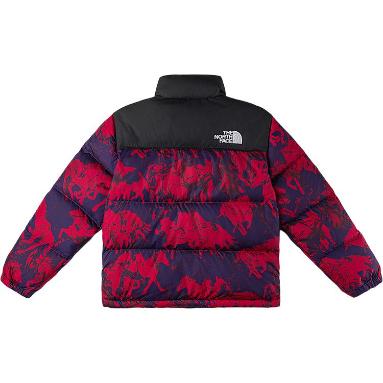 Детская пуховая куртка THE NORTH FACE, de5/черный/красный — фото 3