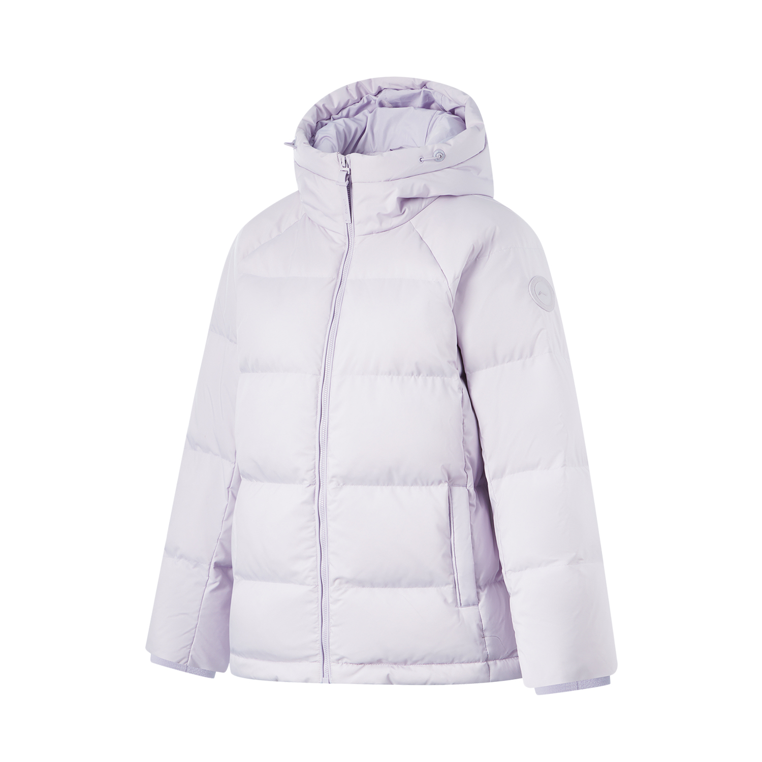 

LINING Женская пуховая куртка серии Фитнес, Sea Salt Purple