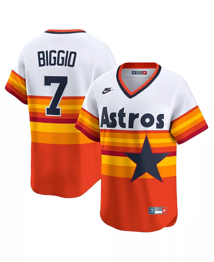 

Мужская белая ретро-джерси Craig Biggio Houston Astros из ограниченной коллекции Cooperstown Collection Nike