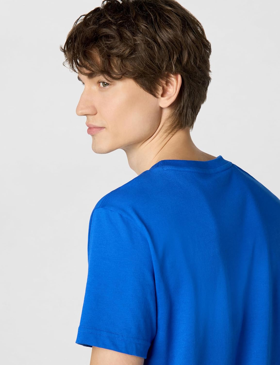 Футболка Lacoste Ultra Dry, мужская спортивная, белая — фото 4