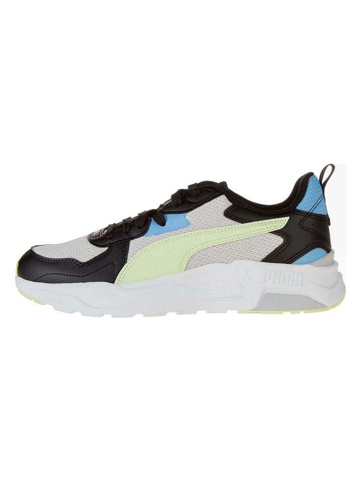 

Кроссовки на шнуровке Trinity Lite Puma, цвет schwarz/grün/hellblau