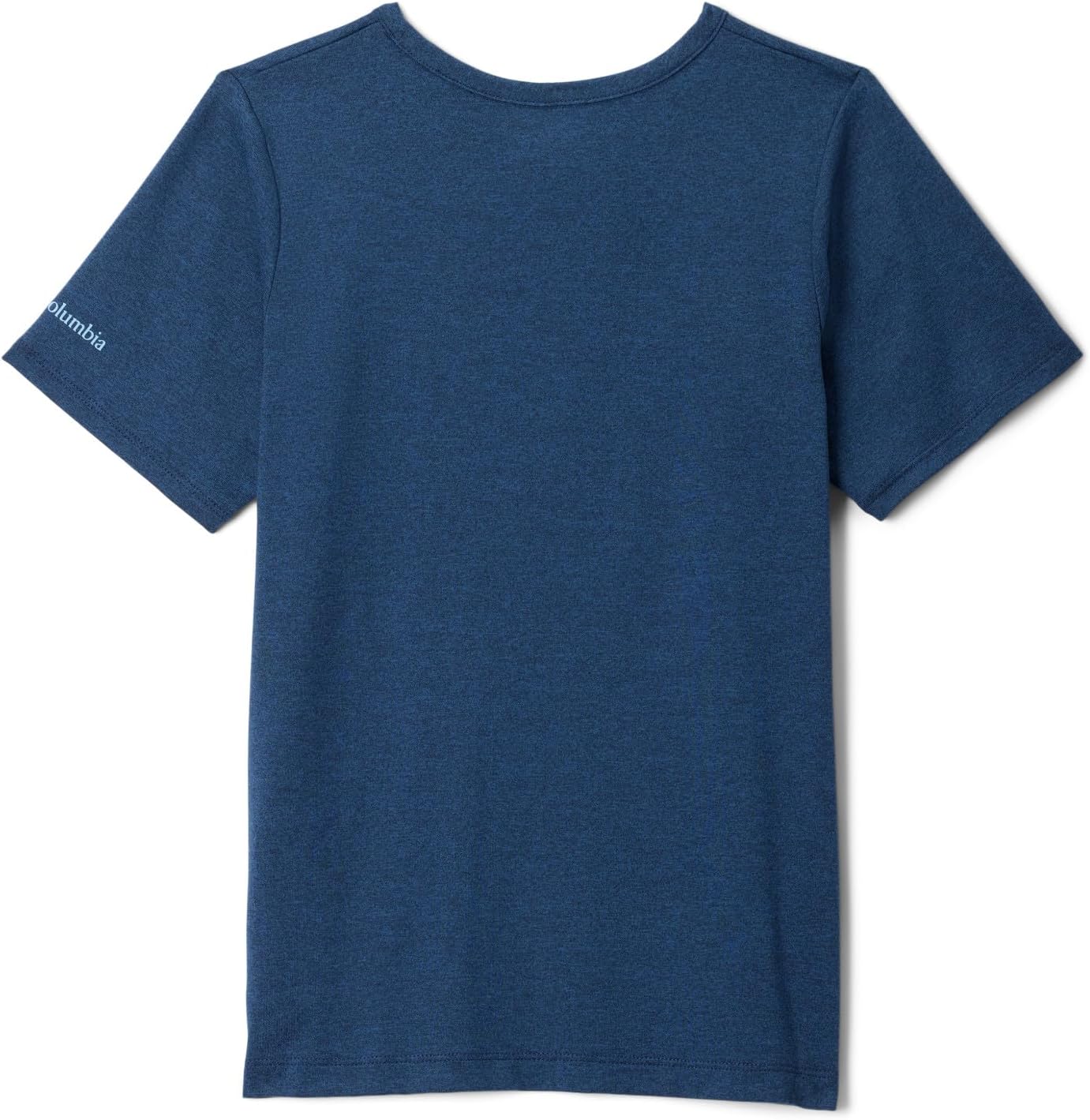 Columbia Boys' Tech Trail футболка с принтом, Collegiate Navy Heather/Ridge Line Life — фото 2