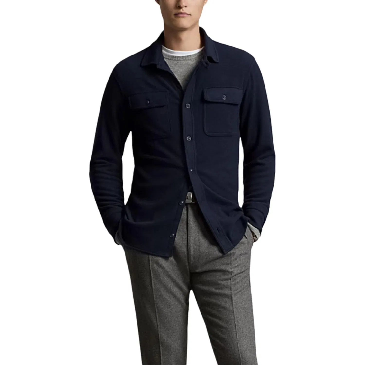 Рубашка Classic Version мужская Polo Ralph Lauren, Marine Blue