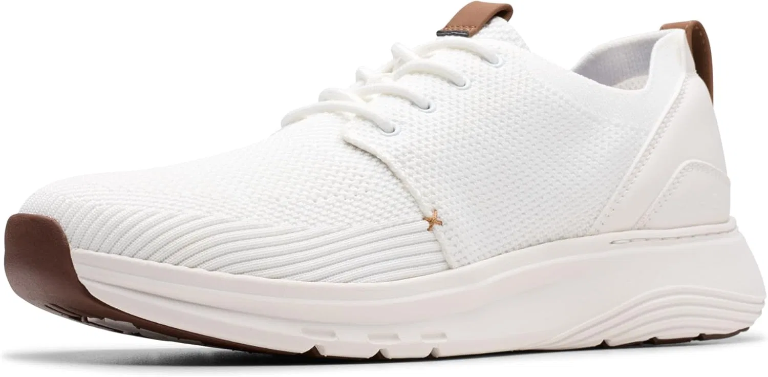 Мужские кроссовки Clarks Motion Trek MX, White Opulent Garden