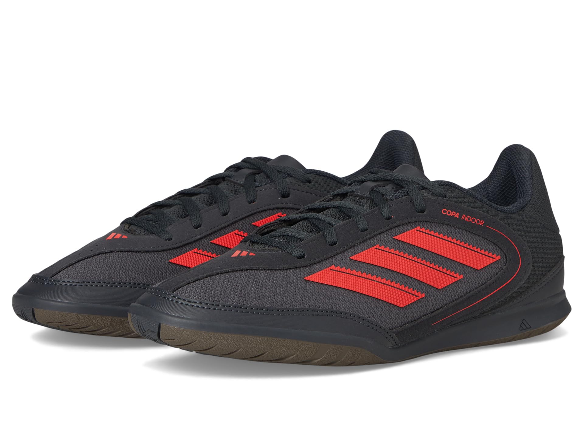 Кроссовки Unisex adidas Copa Club Indoor, цвет Carbon/Lucid Red/Grey Strata