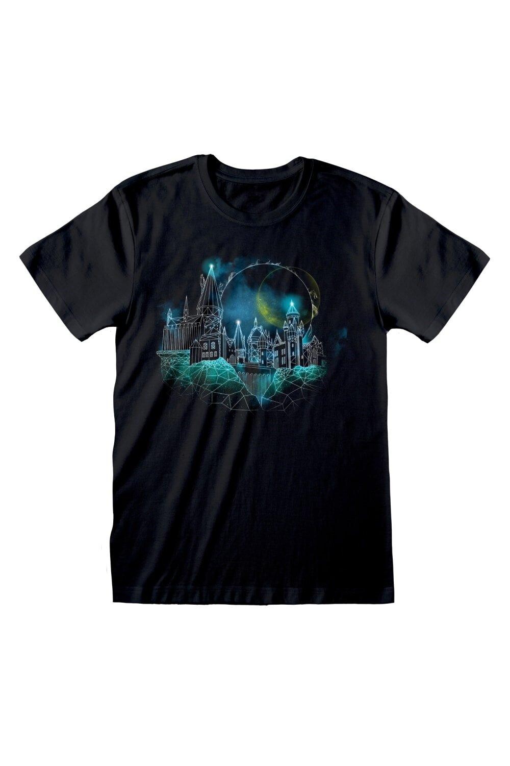 

Каркасная футболка Хогвартса Harry Potter, черный