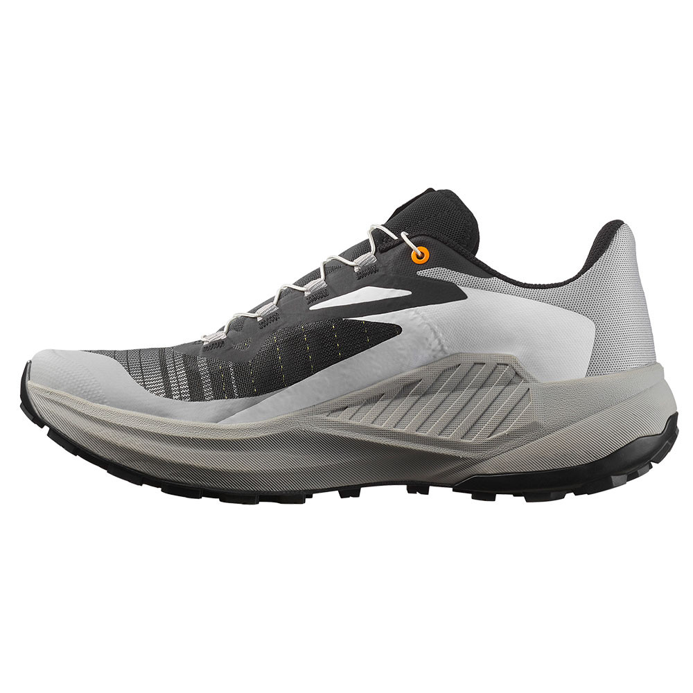 Кроссовки для трейлраннинга Salomon Genesis (мужские), Black/Alloy/Tumeric — фото 4