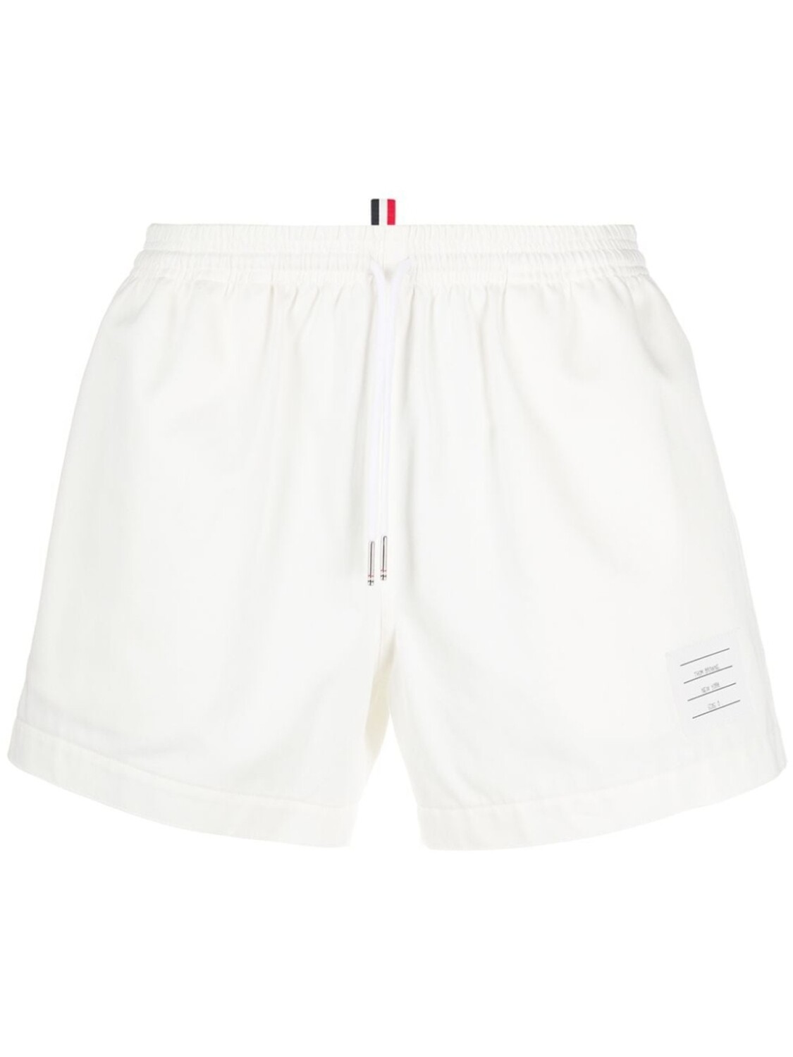 

Шорты с кулиской Thom Browne, белый, Коричневый, Шорты с кулиской Thom Browne, белый