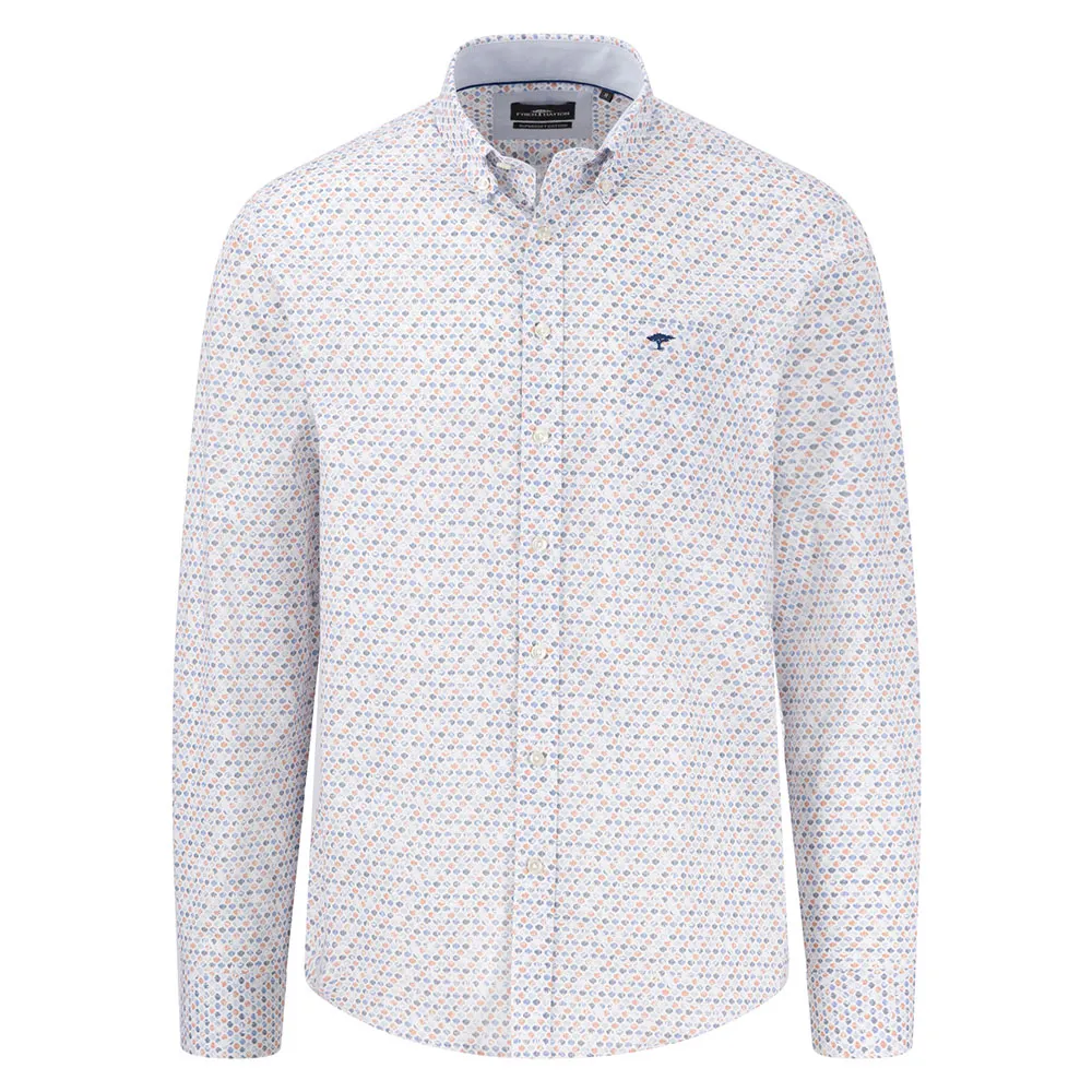 

Рубашка Fynch Hatton Colorful Combi Prints, белый