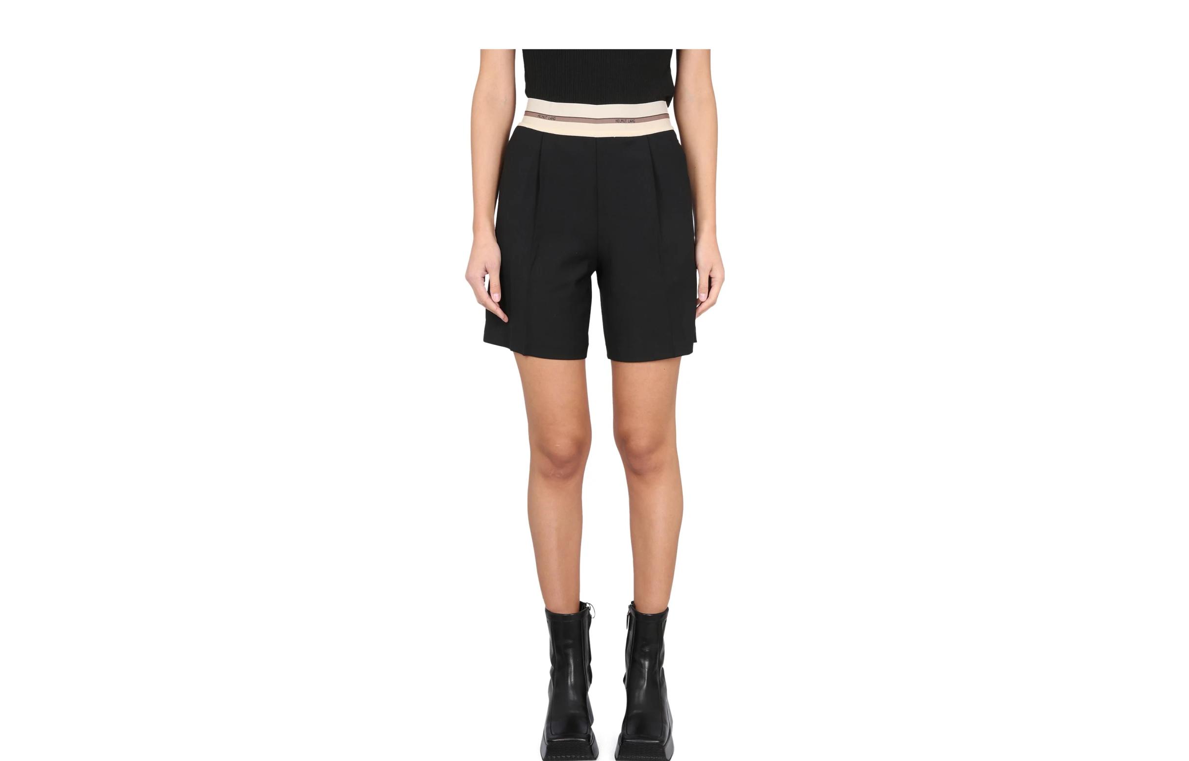 

Helmut Lang Женские повседневные шорты черного цвета