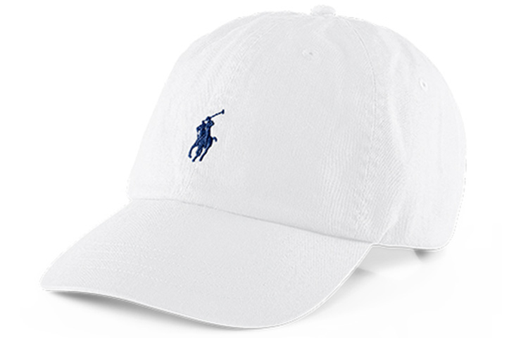 

Polo Ralph Lauren Хлопковая кепка с вышитым логотипом, White E86