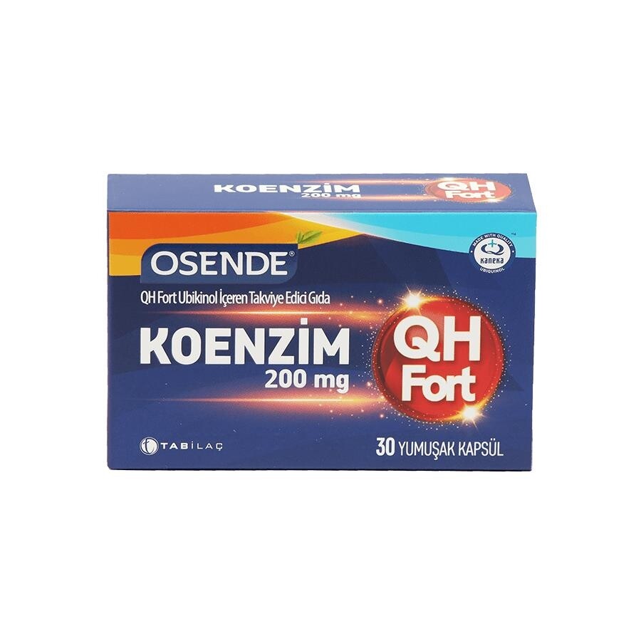 

Osende Coenzyme QH Fort 200 мг 30 капсул TAB İLAÇ