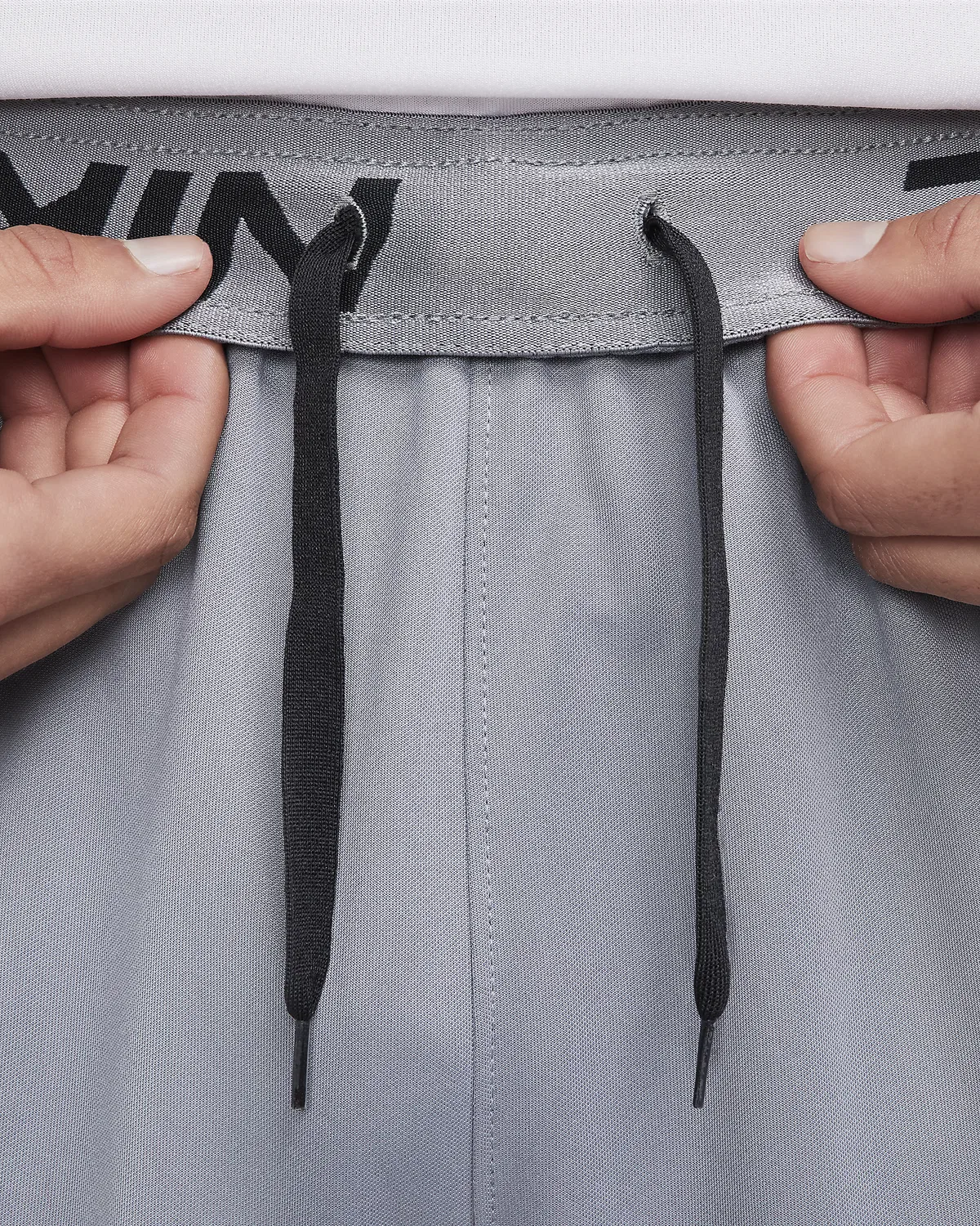 Мужские спортивные штаны Nike Totality Dri-FIT Open Hem Versatile, Smoke Grey/Black — фото 3