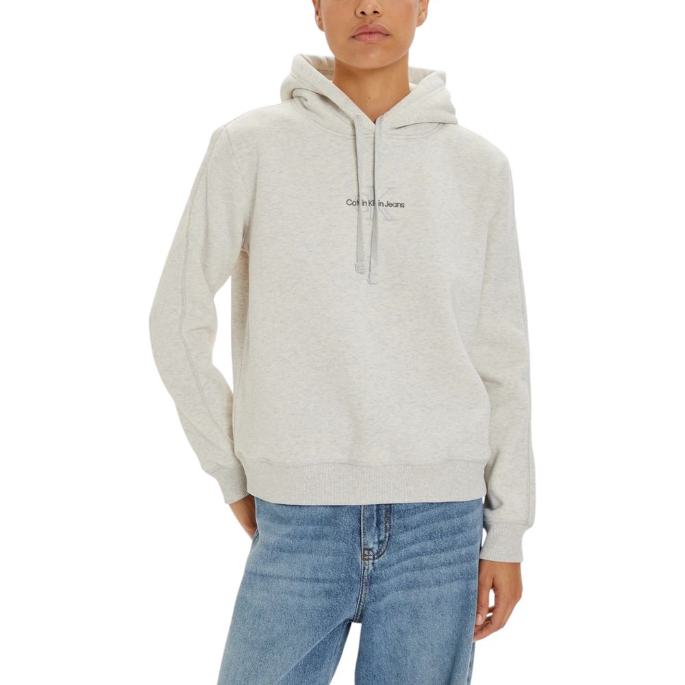 

Серый хлопковый свитер Calvin Klein Jeans